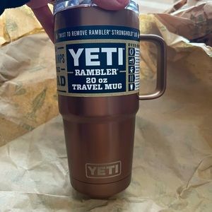 New Yeti 20oz Rambler Travel Cup